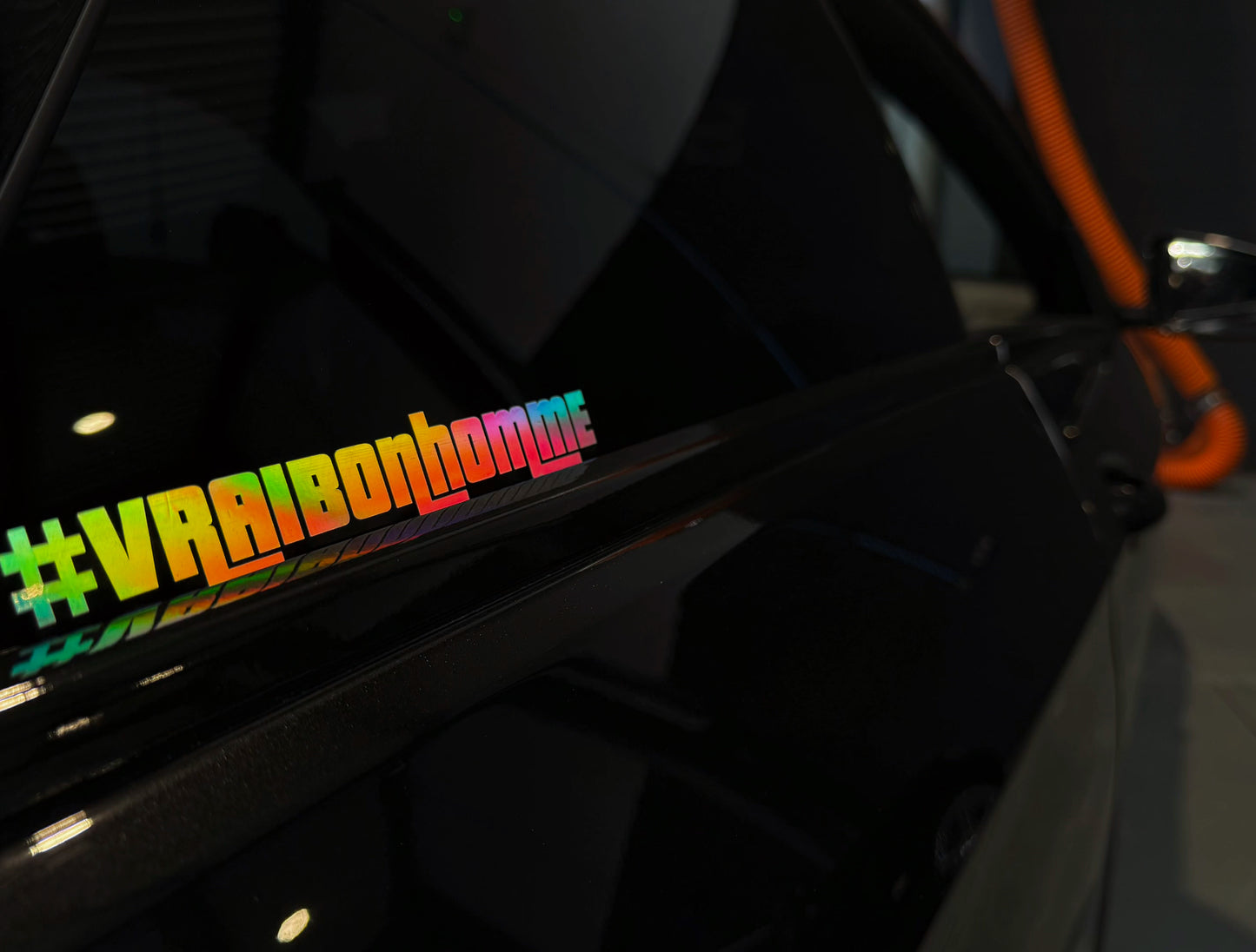 Stickers Holographique #vraibonhomme