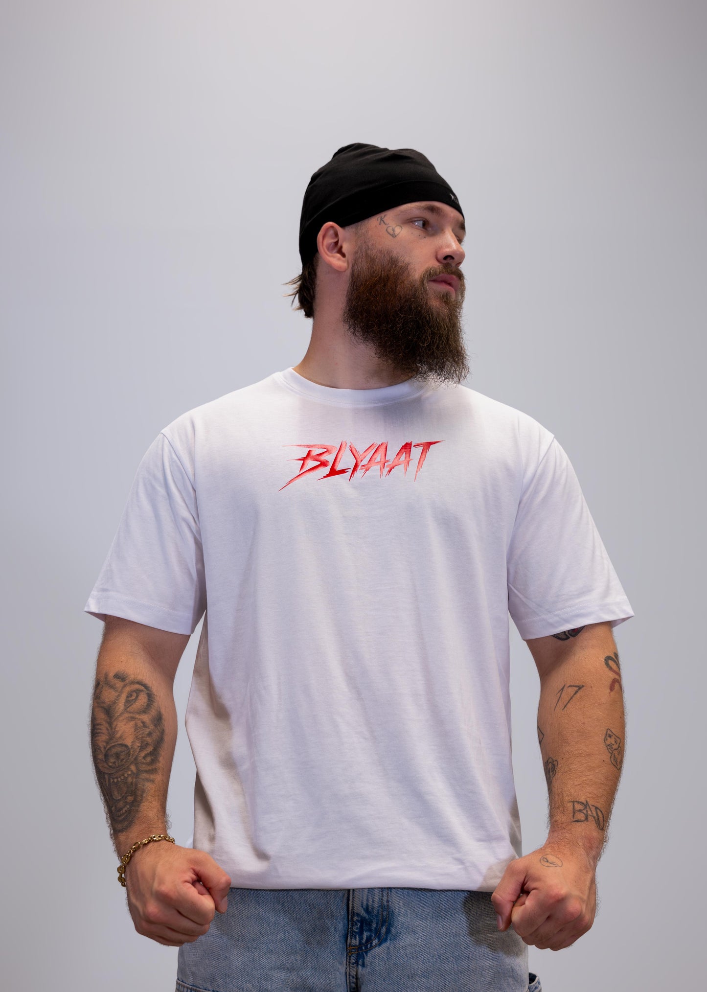 T-Shirt Blanc BLYAAT (Oversize)