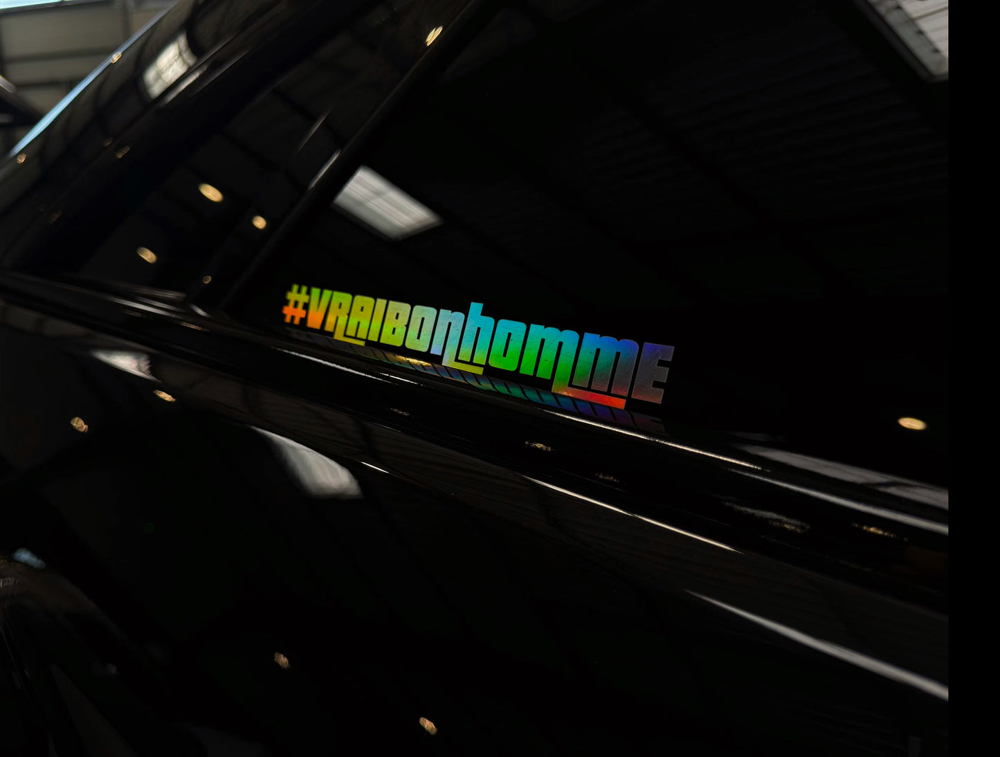 Stickers Holographique #vraibonhomme