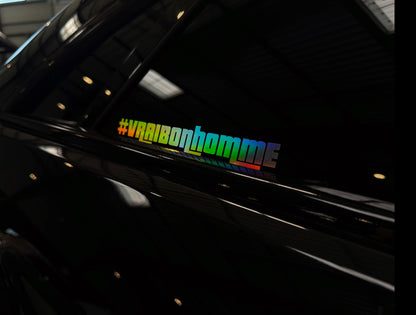 Stickers Holographique #vraibonhomme
