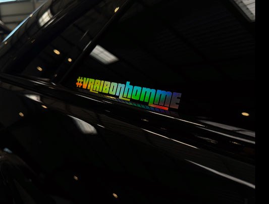 Stickers Holographique #vraibonhomme