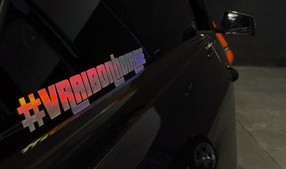 Stickers Holographique #vraibonhomme