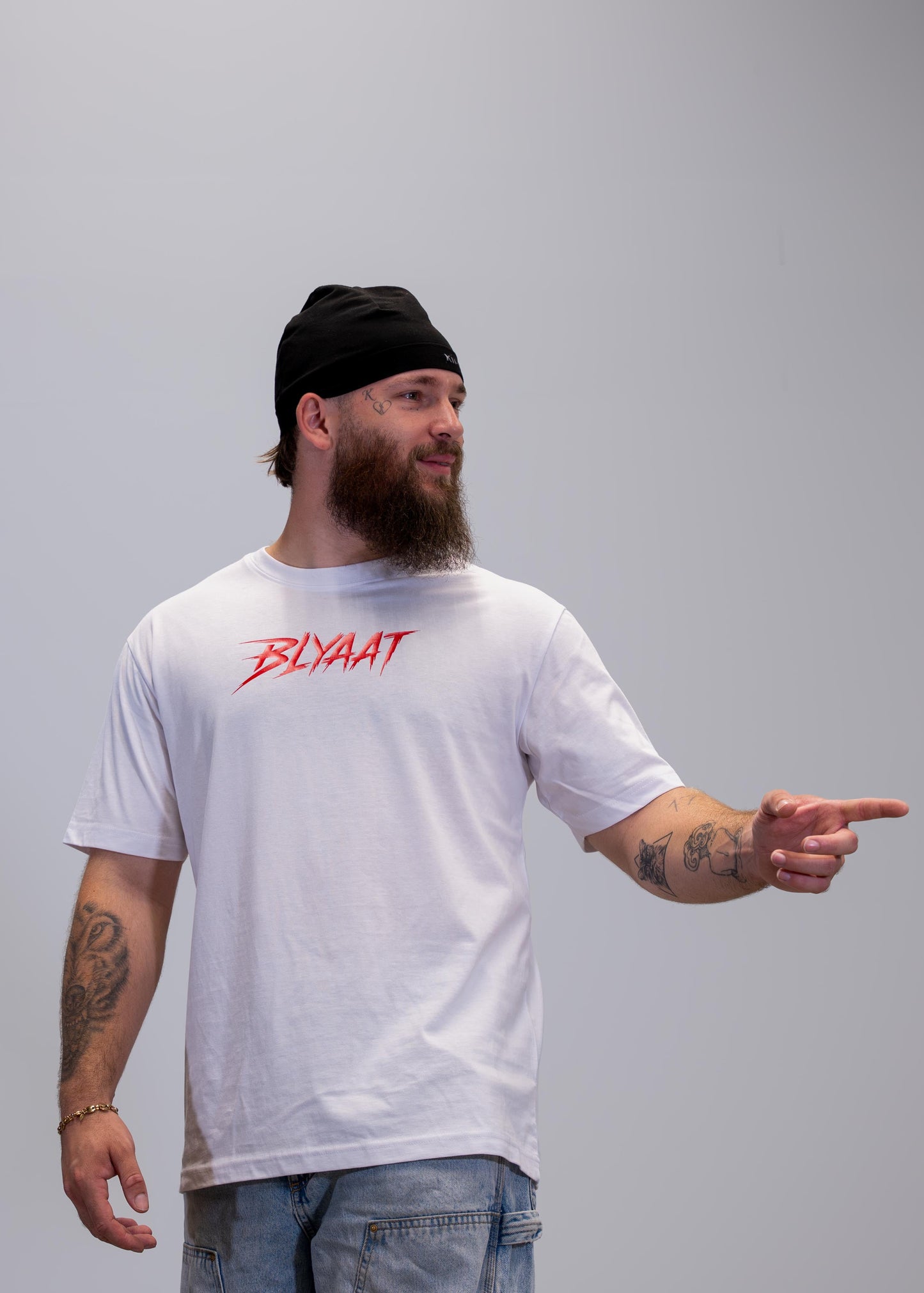 T-Shirt Blanc BLYAAT (Oversize)