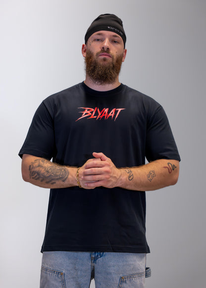 T-Shirt Noir BLYAAT (Oversize)